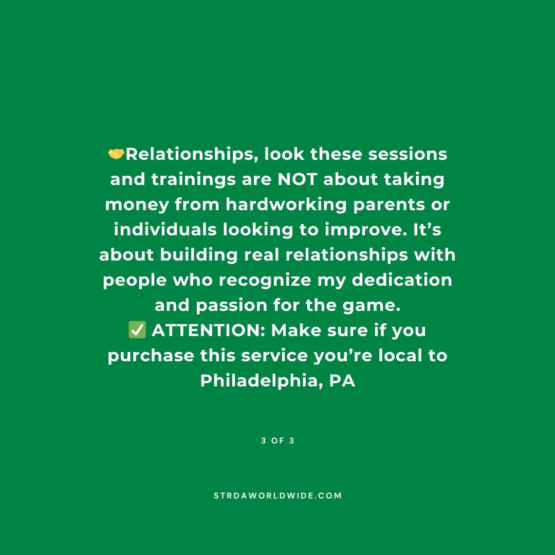 1 Hour Private Training Session