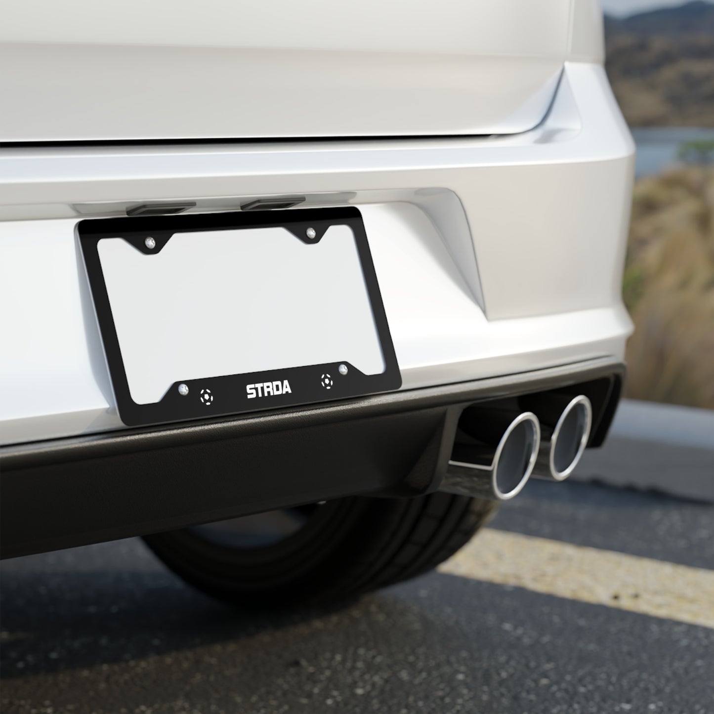 STRDA Stainless Steel License Plate Frame