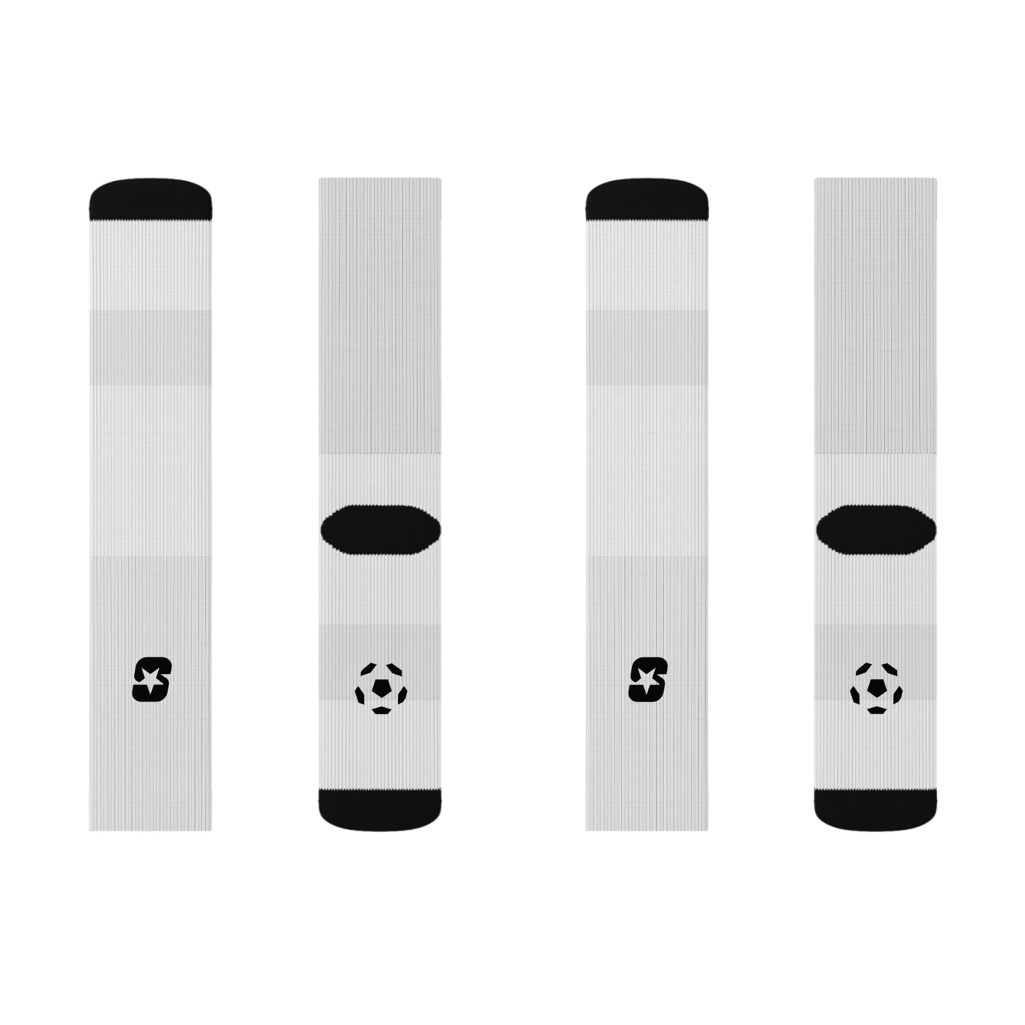 "S" Star Logo Compression Socks