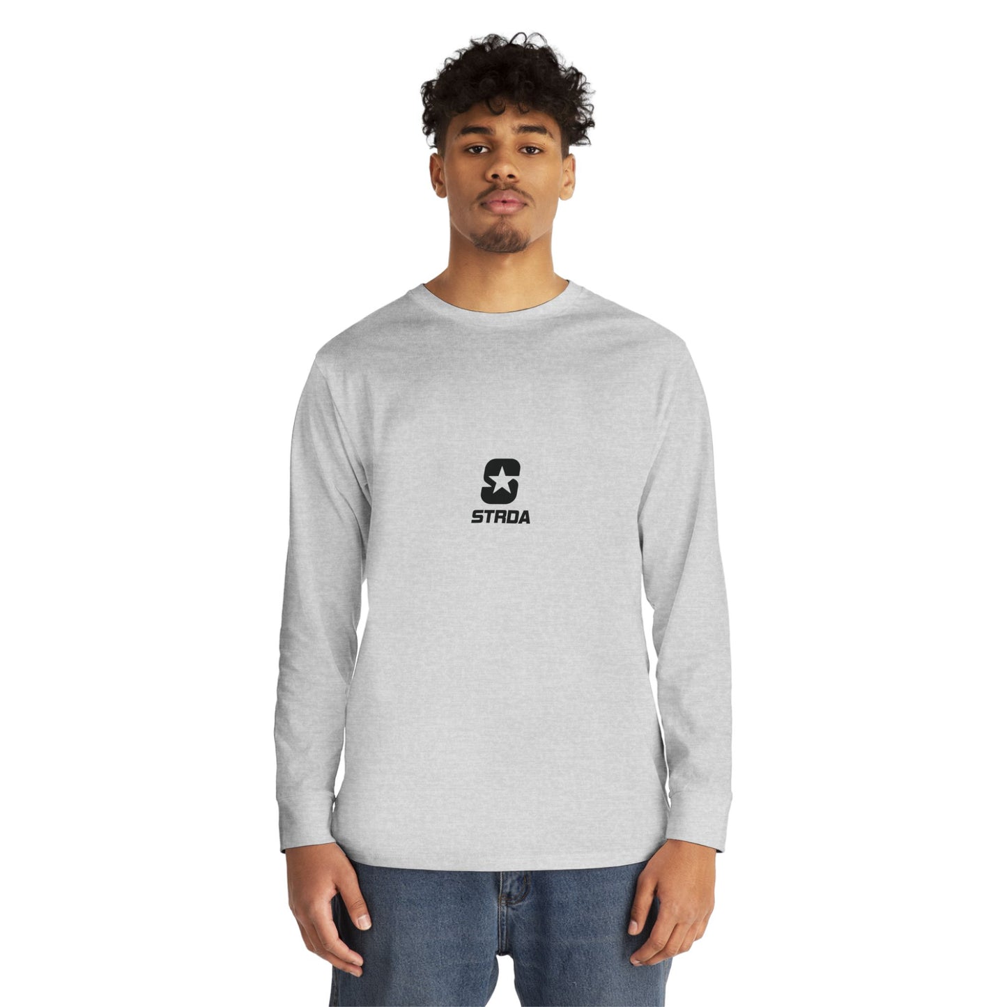 Full Logo Long Sleeve Crewneck T Shirt