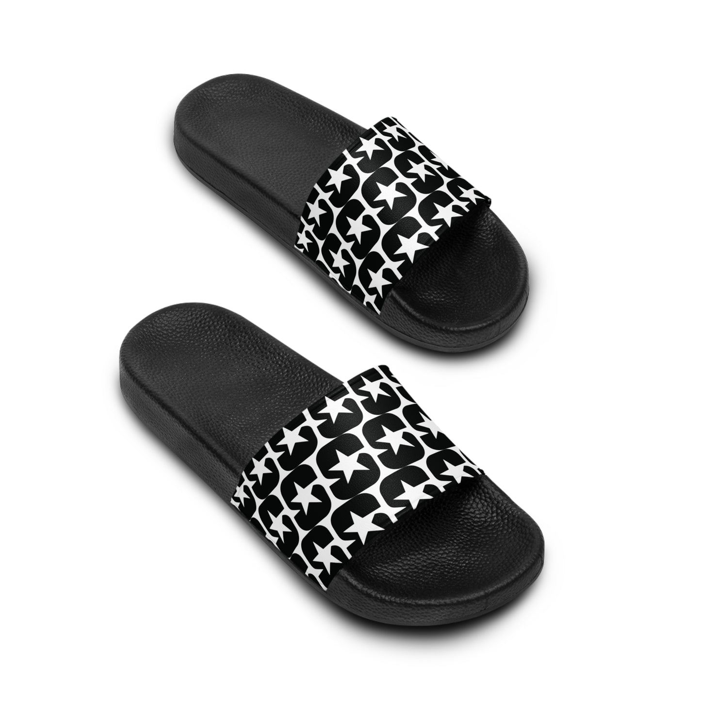 STRDA "S" Logo All Over Print Mens Sandals