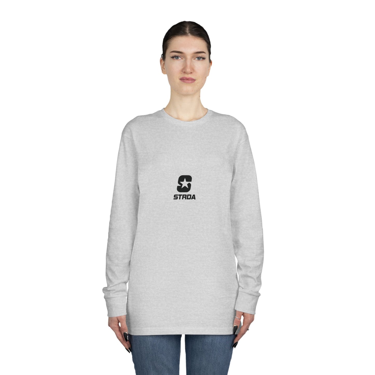Full Logo Long Sleeve Crewneck T Shirt