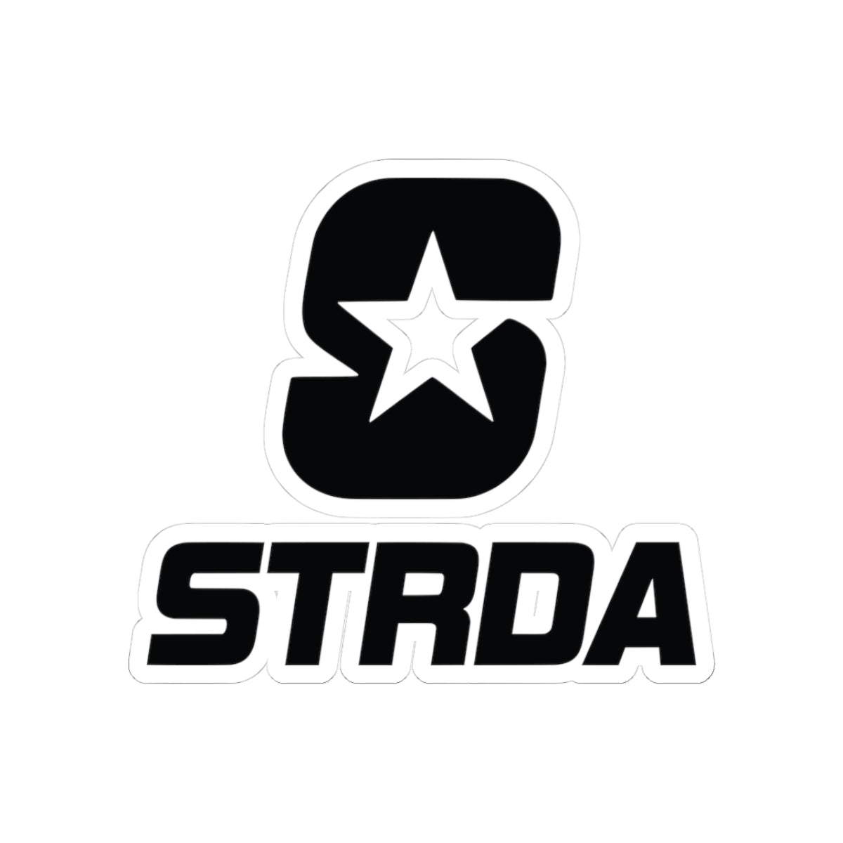 STRDA Full Logo Die Cut Sticker