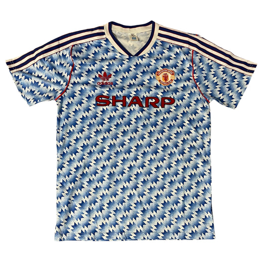 Manchester United 1990-92 Retro Away Adidas Jersey