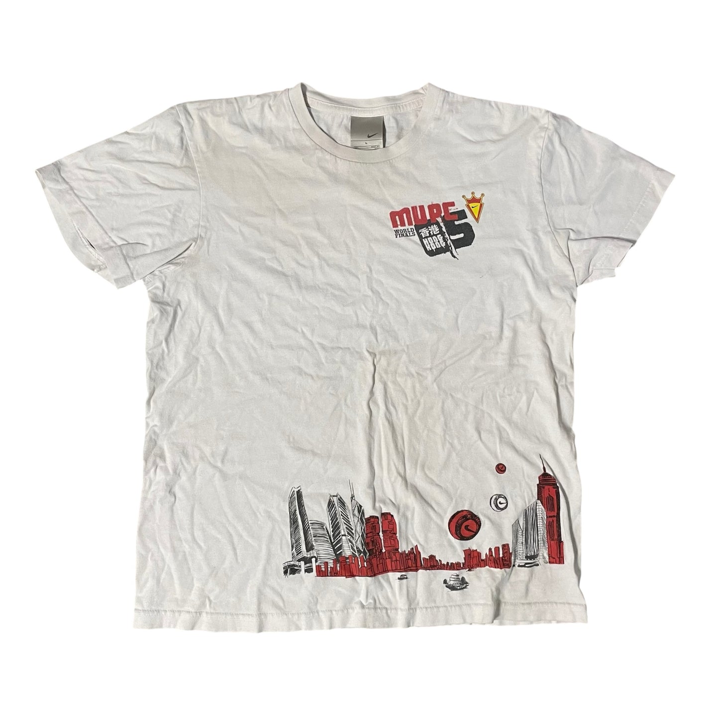 Nike Manchester United Premier Cup 2005 Y2K T Shirt