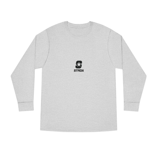 Full Logo Long Sleeve Crewneck T Shirt
