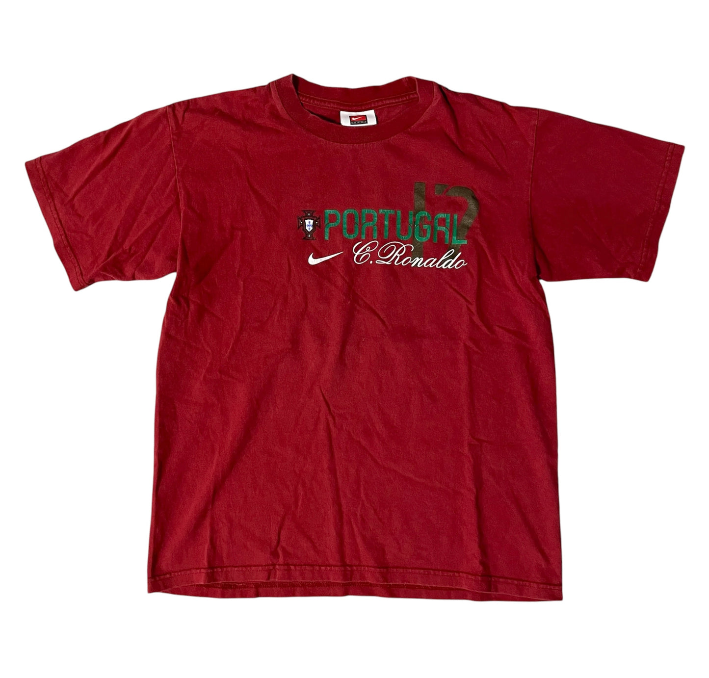 Vintage Nike Portugal Cristiano Ronaldo Boys #17 T Shirt