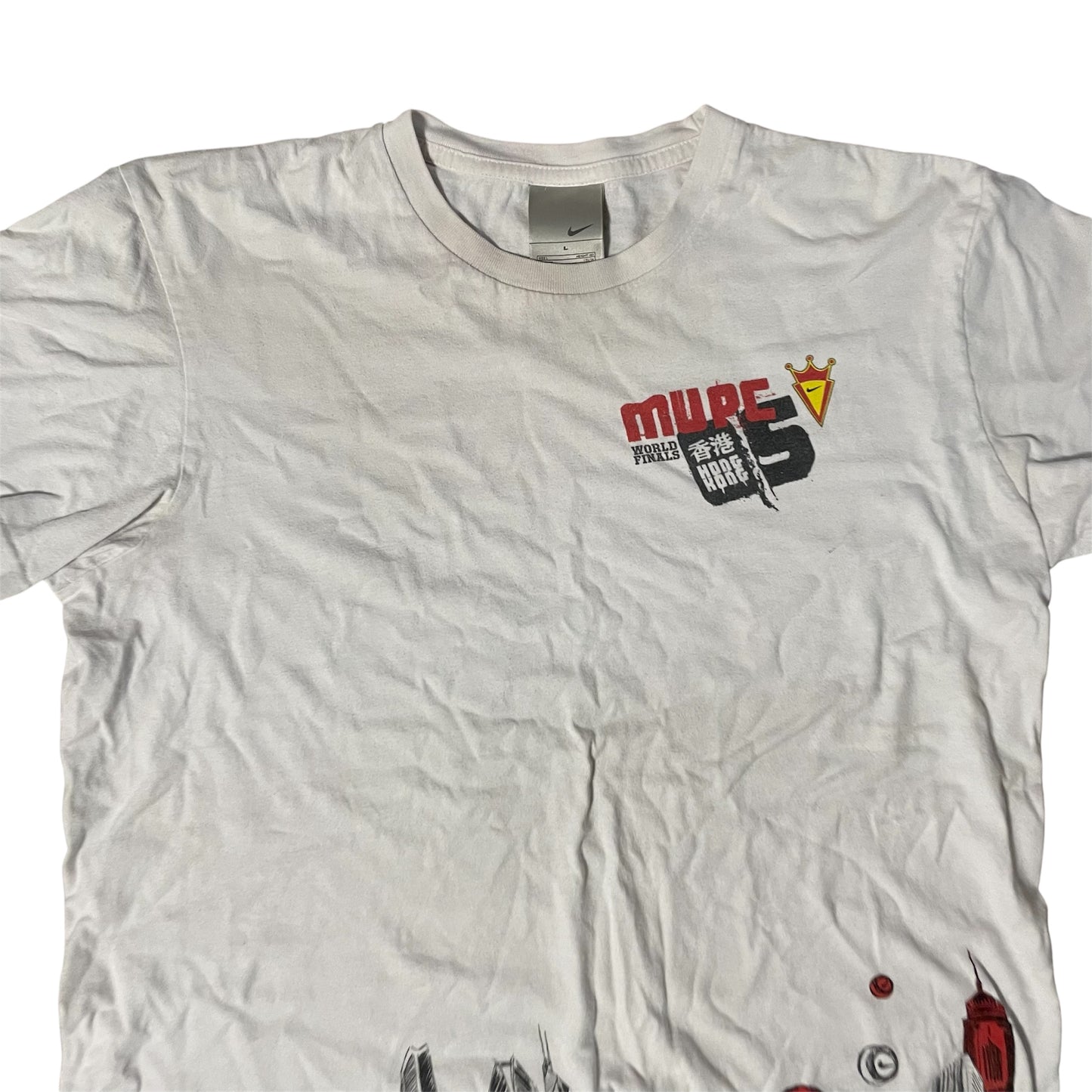 Nike Manchester United Premier Cup 2005 Y2K T Shirt