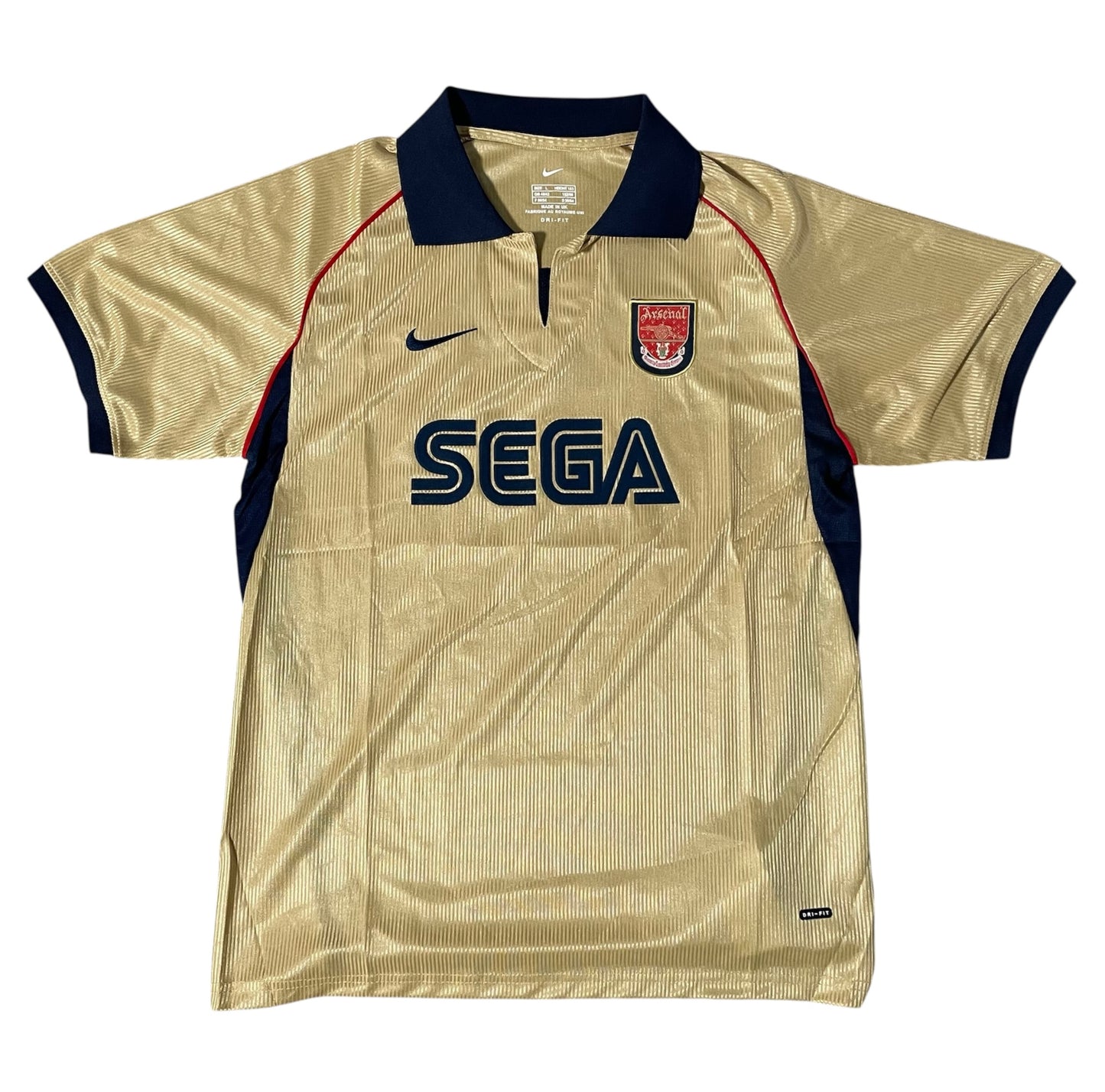 Nike Arsenal 2001-02 Retro Collared Jersey