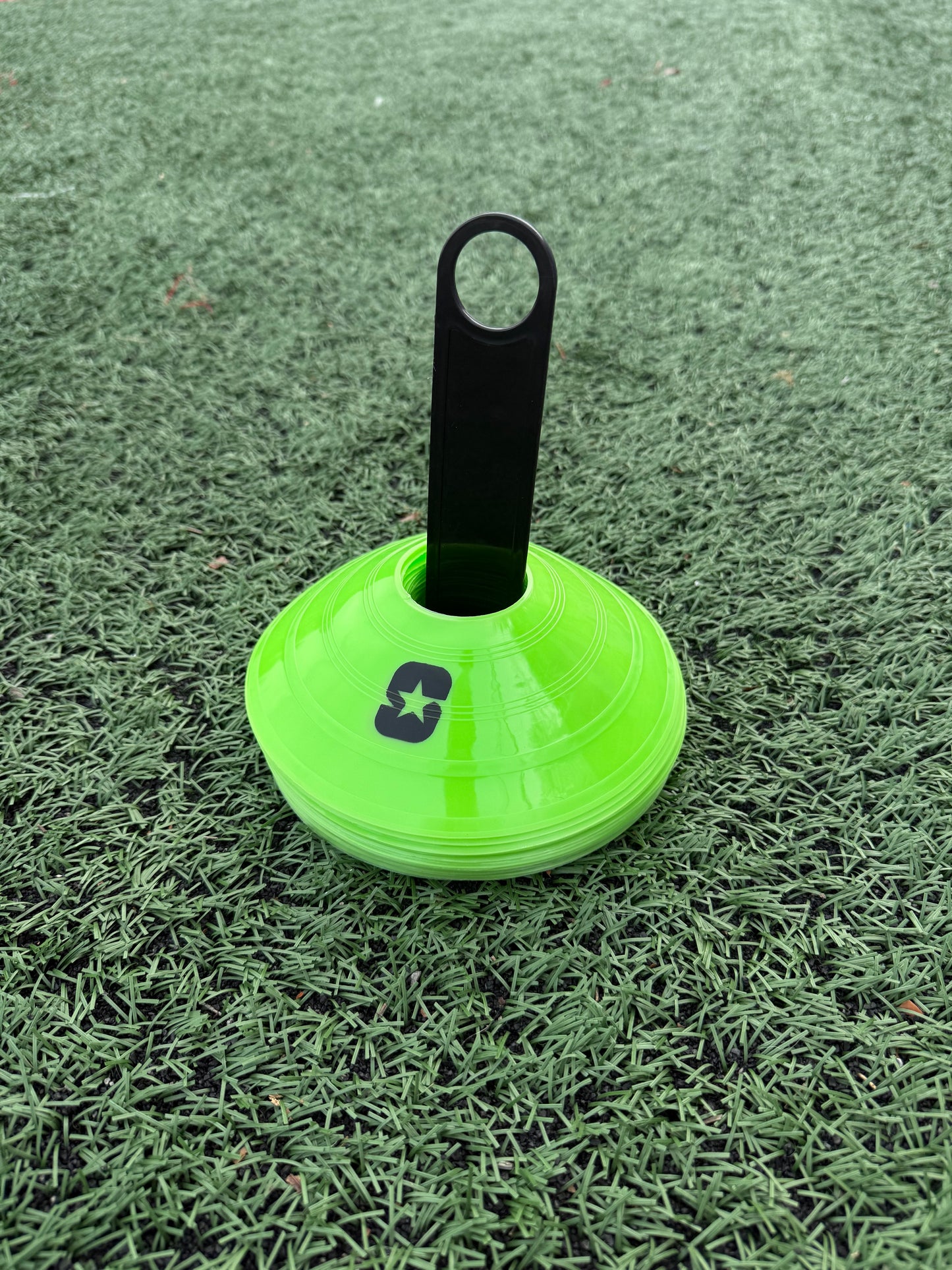 STRDA Green Low-Profile Training Cones Set of 20